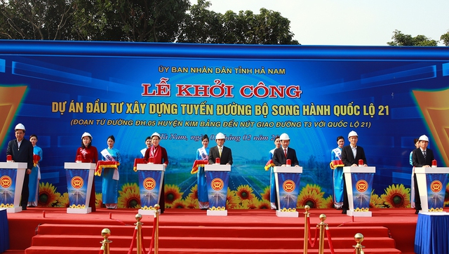 Hà Nam khởi công tuyến đường bộ kết nối các khu vực di sản - Ảnh 2.