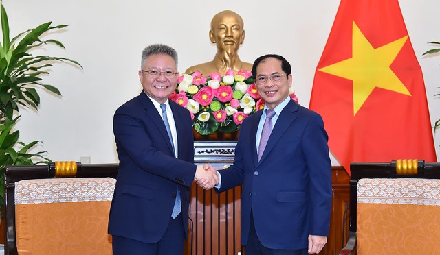 Bộ trưởng Bùi Thanh Sơn tiếp Bí thư Tỉnh ủy Hải Nam, Trung Quốc - Ảnh 1.