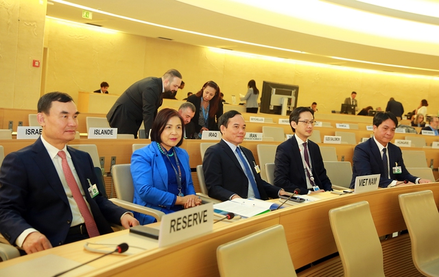 Phó Thủ tướng Trần Lưu Quang phát biểu tại Hội đồng Nhân quyền Liên Hợp Quốc - Ảnh 2.