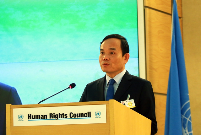 Phương châm tham gia Hội đồng Nhân quyền của Việt Nam - Ảnh 1.