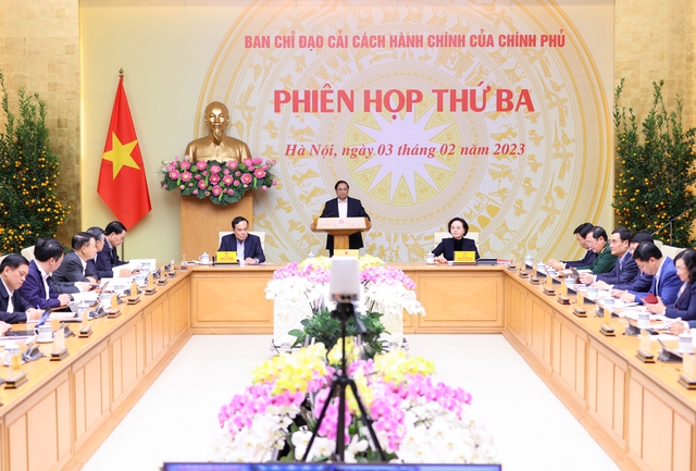 Thủ tướng chủ trì Phiên họp thứ 3 Ban Chỉ đạo Cải cách hành chính của Chính phủ - Ảnh 2.