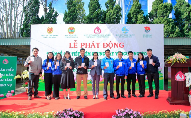 NHCSXH Lâm Đồng: Triển khai 'Ngày gửi tiền tiết kiệm vì người nghèo' - Ảnh 1.