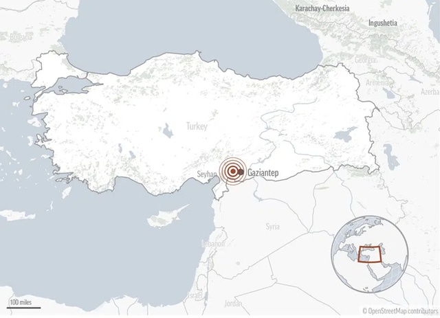 Động đất mạnh 7,8 độ Richter ở Thổ Nhĩ Kỳ khiến nhiều người thiệt mạng - Ảnh 2.