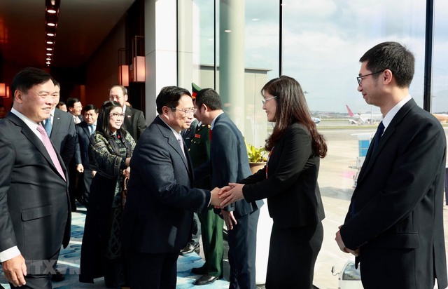Thủ tướng Phạm Minh Chính bắt đầu thăm chính thức Cộng hòa Singapore - Ảnh 2.