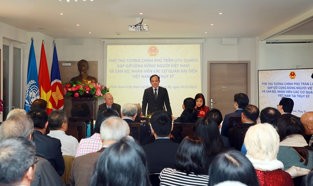Phó Thủ tướng Trần Lưu Quang thăm chính thức Tây Ban Nha - Ảnh 5. Phó Thủ tướng Trần Lưu Quang thăm chính thức Tây Ban Nha - Ảnh 5.