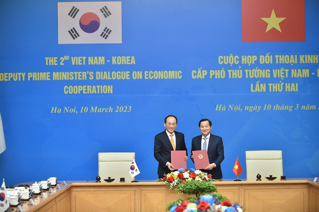 Đối thoại kinh tế Việt Nam - Hàn Quốc: Quyết tâm chinh phục 'mốc son' 100 tỷ USD ngay trong năm 2023 - Ảnh 8.