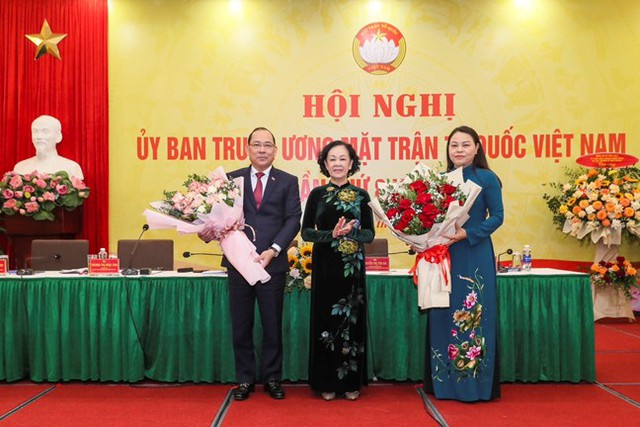 Bà Nguyễn Thị Thu Hà giữ chức Phó Chủ tịch – Tổng Thư ký Ủy ban Trung ương MTTQ Việt Nam - Ảnh 1.