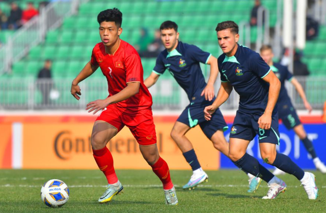 U20 Việt Nam giành chiến thắng trước U20 Australia tại U20  Châu Á