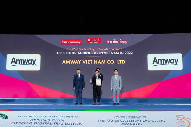 Amway Việt Nam được vinh danh là doanh nghiệp có vốn FDI tiên phong về chuyển đổi số - Ảnh 1.