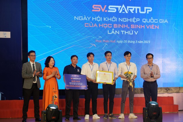 ĐH Nguyễn Tất Thành có 3 Dự án khởi nghiệp của sinh viên đạt giải Nhì tại SV- STARTUP 2023  - Ảnh 1.