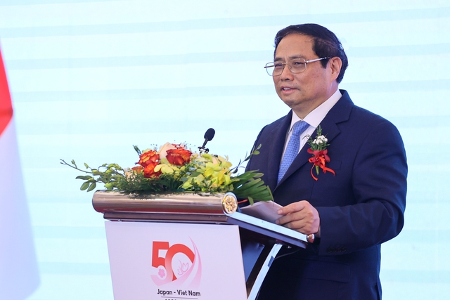 Thủ tướng: Quan hệ Việt Nam - Nhật Bản 'hướng tới tương lai, vươn tầm thế giới' với sự tin cậy, chân thành - Ảnh 3.