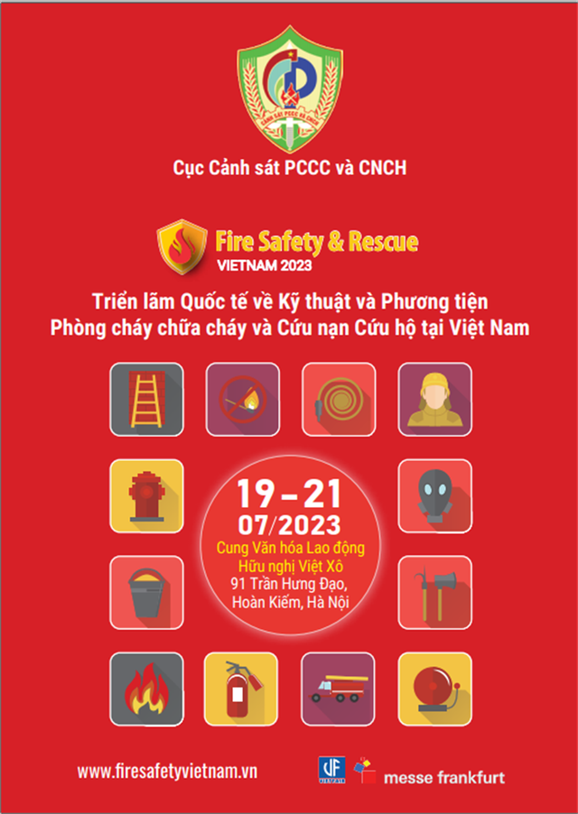 Triển lãm quốc tế về kỹ thuật và phương tiện PCCC & CNCH tại Việt Nam năm 2023 - Ảnh 1.