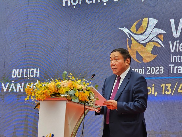 Khai mạc Hội chợ du lịch quốc tế VITM 2023 - Ảnh 1. Khai mạc Hội chợ du lịch quốc tế VITM 2023 - Ảnh 1.