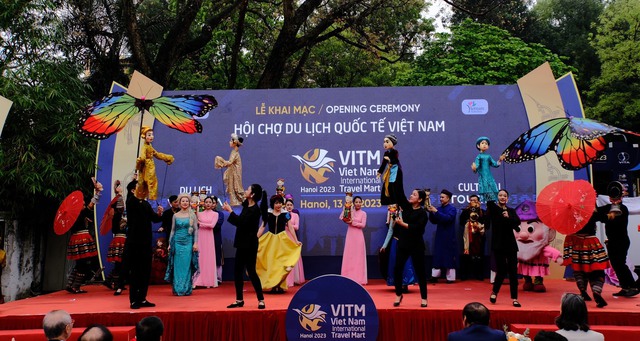 Khai mạc Hội chợ du lịch quốc tế VITM 2023 - Ảnh 3. Khai mạc Hội chợ du lịch quốc tế VITM 2023 - Ảnh 3.