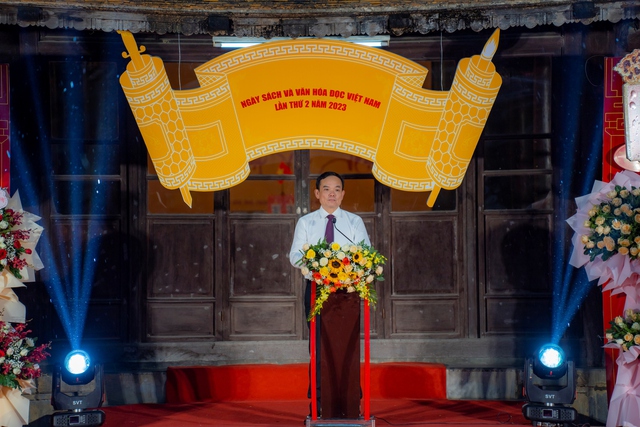 Phó Thủ tướng Trần Lưu Quang dự khai mạc Ngày Sách và Văn hóa đọc Việt Nam  - Ảnh 1.