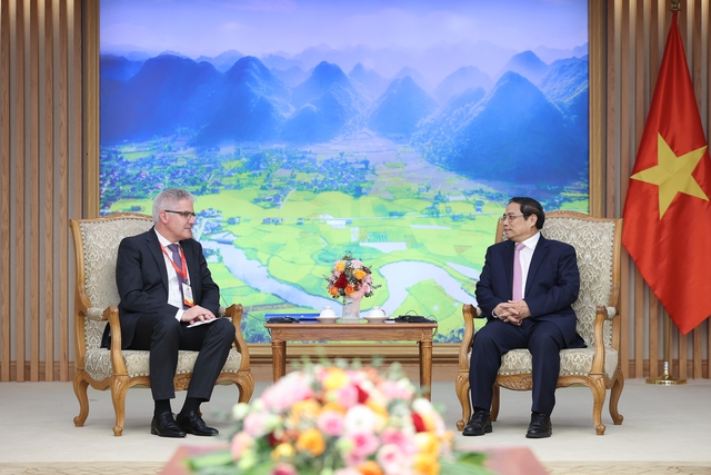 Thủ tướng Phạm Minh Chính tiếp Bộ trưởng Bộ Nông nghiệp Thụy Sĩ - Ảnh 2.