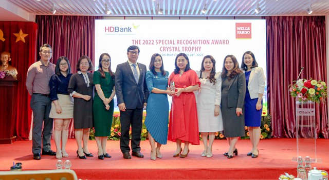 HDBank tiếp tục nhận giải thưởng chất lượng thanh toán quốc tế xuất sắc - Ảnh 1.