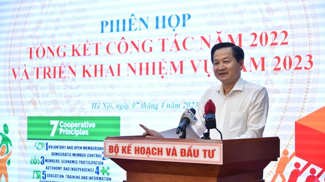 Phó Thủ tướng Lê Minh Khái: Kinh tế tập thể, hợp tác xã là con đường đưa nhân dân đến gần hơn với lý tưởng cao đẹp - Ảnh 2.