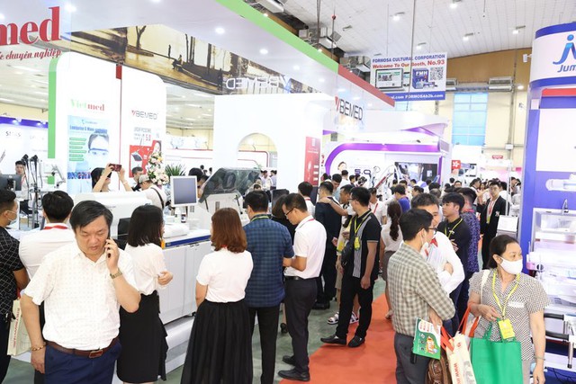 Triển lãm quốc tế mang sứ mệnh xúc tiến thương mại chuyên ngành y dược - Ảnh 1. Triển lãm quốc tế mang sứ mệnh xúc tiến thương mại chuyên ngành y dược - Ảnh 1.