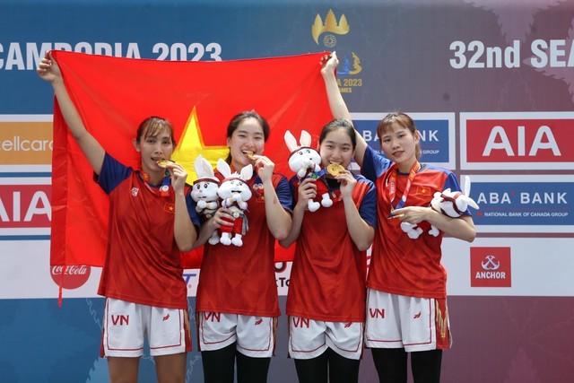 Đoàn thể thao Việt Nam xuất sắc hoàn thành mục tiêu giành huy chương tại SEA Games 32 - Ảnh 2.