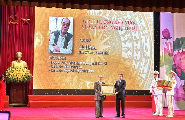 Trao tặng Giải thưởng Hồ Chí Minh, Giải thưởng Nhà nước về văn học, nghệ thuật năm 2022 tặng 128 tác giả, đồng tác giả - Ảnh 5.