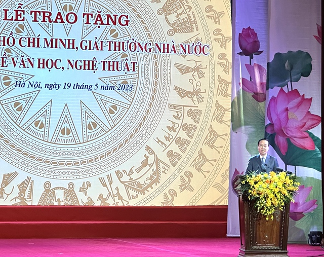 Trao tặng Giải thưởng Hồ Chí Minh, Giải thưởng Nhà nước về văn học, nghệ thuật năm 2022 tặng 128 tác giả, đồng tác giả - Ảnh 1.