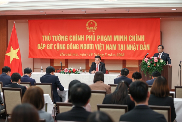 Thủ tướng Phạm Minh Chính gặp mặt cộng đồng người Việt Nam tại Nhật Bản - Ảnh 3.