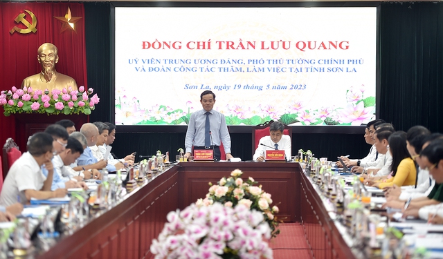 Phó Thủ tướng Trần Lưu Quang thăm, làm việc tại tỉnh Sơn La - Ảnh 2.