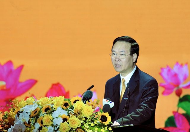 Chủ tịch nước Võ Văn Thưởng: Chung sức, đồng lòng xây dựng Nam Định ngày càng văn minh, giàu đẹp - Ảnh 6.