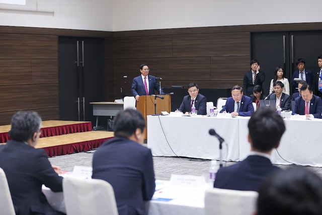 Thủ tướng kêu gọi doanh nghiệp Nhật Bản tăng cường đầu tư trong các lĩnh vực mới nổi - Ảnh 5.
