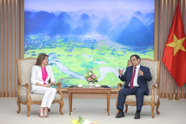 Thủ tướng Phạm Minh Chính tiếp Phó Thủ tướng, Bộ trưởng Ngoại giao Slovenia - Ảnh 2.