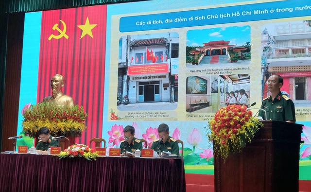 Phát huy giá trị di tích Chủ tịch Hồ Chí Minh vào giáo dục quân đội - Ảnh 1.