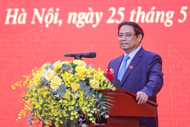Thủ tướng Phạm Minh Chính trao Quyết định bổ nhiệm tân Bộ trưởng Bộ Tài nguyên và Môi trường - Ảnh 2.