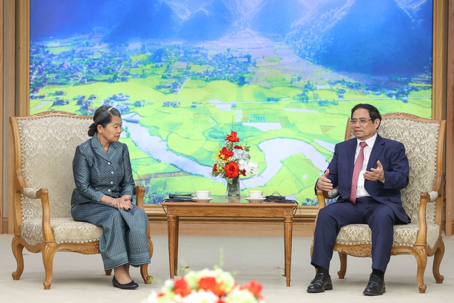 Thủ tướng Phạm Minh Chính tiếp Phó Thủ tướng Campuchia - Ảnh 2.