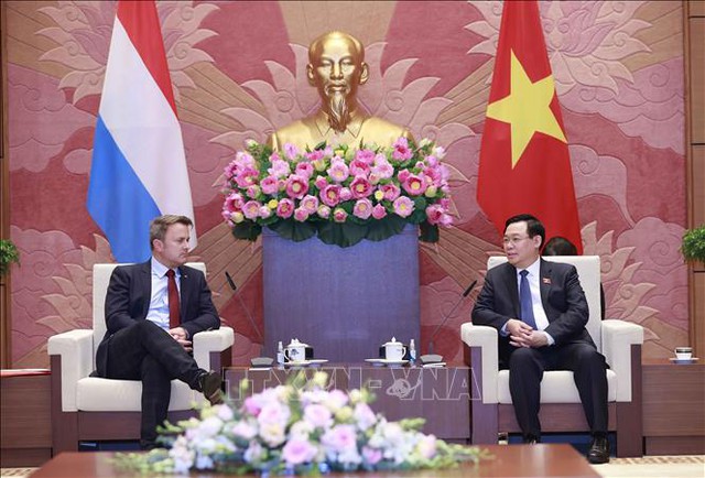 Chủ tịch Quốc hội Vương Đình Huệ hội kiến Thủ tướng Luxembourg Xavier Bettel - Ảnh 2. Chủ tịch Quốc hội Vương Đình Huệ hội kiến Thủ tướng Luxembourg Xavier Bettel - Ảnh 2.