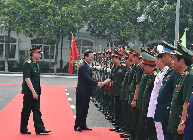 Chủ tịch nước Võ Văn Thưởng thăm, làm việc tại Cục Cứu hộ-Cứu nạn - Ảnh 1.