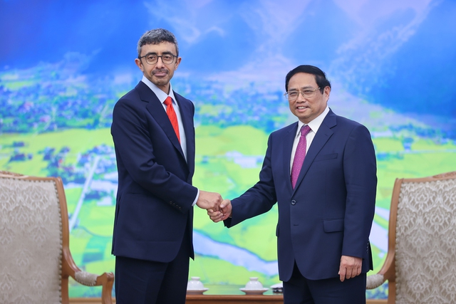 Ký kết Hiệp định đối tác kinh tế toàn diện là ưu tiên hàng đầu của UAE với Việt Nam - Ảnh 1.