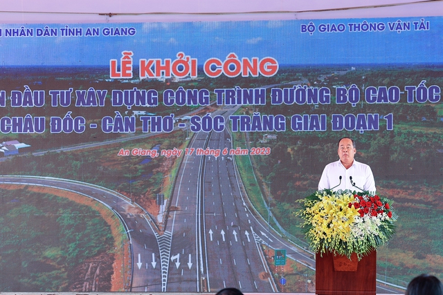 Thủ tướng phát lệnh khởi công tuyến cao tốc gần 45 nghìn tỷ đồng tại ĐBSCL  - Ảnh 5.