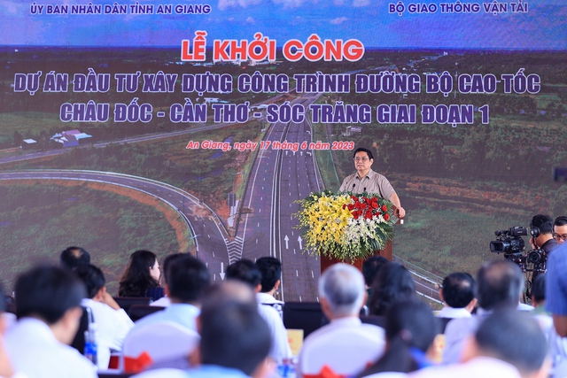 Thủ tướng phát lệnh khởi công tuyến cao tốc gần 45 nghìn tỷ đồng tại ĐBSCL  - Ảnh 4.