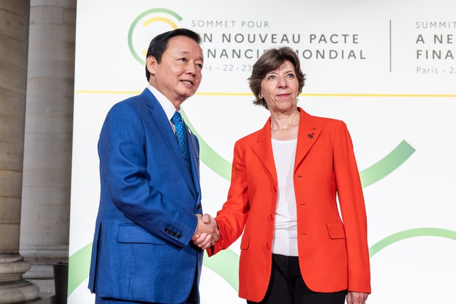 Phó Thủ tướng Trần Hồng Hà dự khai mạc Hội nghị Thượng đỉnh về hiệp ước tài chính toàn cầu mới - Ảnh 1.