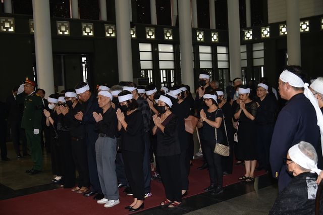 TỔ CHỨC LỄ TANG ĐỒNG CHÍ VŨ KHOAN, NGUYÊN BÍ THƯ TRUNG ƯƠNG ĐẢNG, NGUYÊN PHÓ THỦ TƯỚNG CHÍNH PHỦ - Ảnh 3.