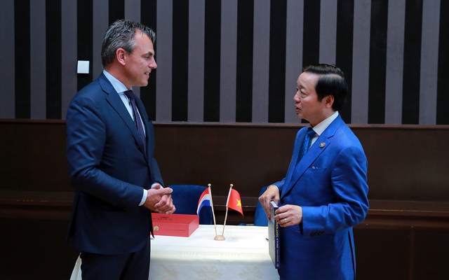 Phó Thủ tướng Chính phủ Trần Hồng Hà đồng chủ trì Phiên họp lần thứ 8 Uỷ ban Liên Chính phủ Việt Nam – Hà Lan về thích ứng với biến đổi khí hậu và quản lý nước - Ảnh 1.