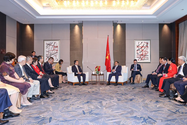 Thủ tướng Phạm Minh Chính tiếp các nhân sĩ hữu nghị Trung Quốc - Ảnh 2.