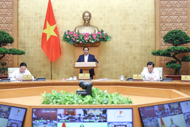 Thủ tướng Phạm Minh Chính chủ trì phiên họp Chính phủ với các địa phương - Ảnh 2.