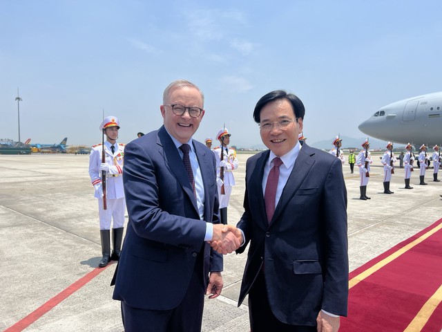 Thủ tướng Australia bắt đầu thăm chính thức Việt Nam - Ảnh 3.