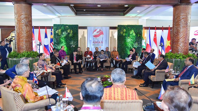 Hội nghị AMM-56: ASEAN nỗ lực thúc đẩy hòa bình, ổn định và hợp tác ở khu vực - Ảnh 1.