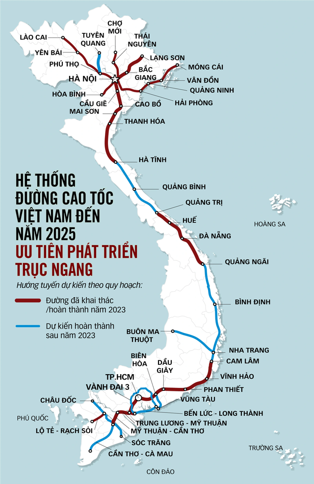 Cuối năm 2023, cả nước sẽ có 1.852 km cao tốc - Ảnh 2.