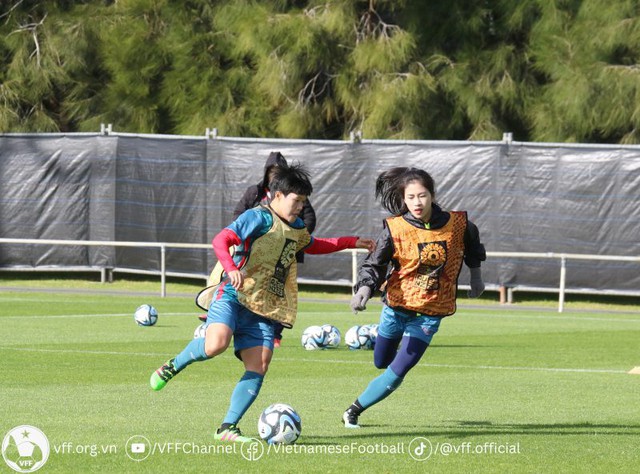 World Cup 2023: Đội tuyển nữ Việt Nam chuẩn bị trận đấu thứ 2 - Ảnh 1.