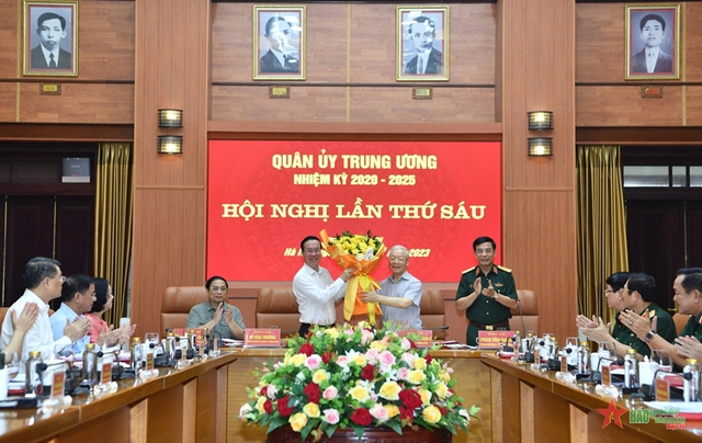 Tổng Bí thư Nguyễn Phú Trọng chủ trì Hội nghị Quân ủy Trung ương lần thứ 6  - Ảnh 2.
