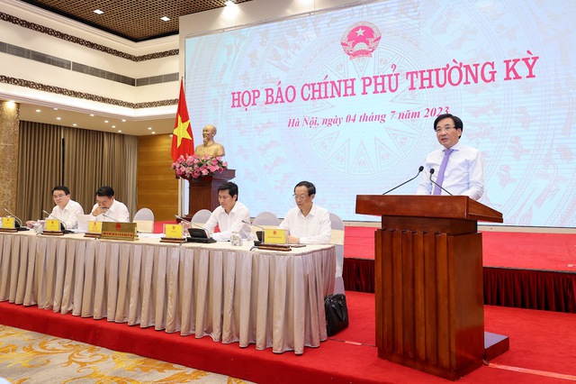 CẬP NHẬT: Họp báo Chính phủ thường kỳ tháng 6/2023 - Ảnh 2.